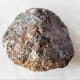 Natural Gibeon meteorite specimen showing its raw metallic composition formed over billions of years before reaching Earth.